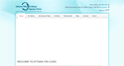 Desktop Screenshot of ottawatmjclinic.com